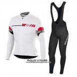 2016 Maillot Ciclismo Specialized Blanc Manches Longues et Cuissard