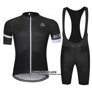 2019 Maillot Ciclismo Chomir Noir Manches Courtes et Cuissard