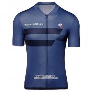2020 Maillot Ciclismo Tour de France Fonce Bleu Manches Courtes et Cuissard