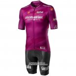 2020 Maillot Cyclisme Giro d'Italia Fuchsia Manches Courtes et Cuissard
