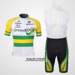 2012 Maillot Ciclismo GreenEDGE Champion L'autriche Manches Courtes et Cuissard