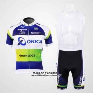 2012 Maillot Ciclismo GreenEDGE Champion Oceania Manches Courtes et Cuissard