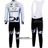 2013 Maillot Ciclismo Orbea Noir et Blanc Manches Longues et Cuissard