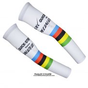 2015 Etixx Quick Step Manchettes Ciclismo Blanc