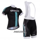 2015 Maillot Ciclismo Bardiani Noir et Bleu Manches Courtes et Cuissard