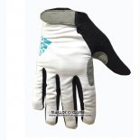 2017 Adidas Gants Doigts Longs Ciclismo Blanc