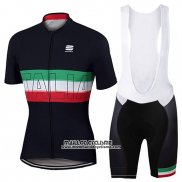 2017 Maillot Ciclismo Sportful Noir Manches Courtes et Cuissard