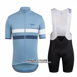 2018 Maillot Ciclismo Ralph Bleu et Bleu Profond Manches Courtes et Cuissard