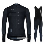 2020 Maillot Ciclismo NDLSS Noir Manches Longues et Cuissard