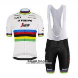 2020 Maillot Ciclismo UCI Mondo Champion Trek Segafredo Manches Courtes et Cuissard