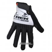 2020 Trek Factory Racing Gants Doigts Longs Noir Blanc