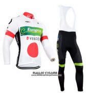 2014 Maillot Ciclismo Europcar Champion Japon Manches Longues et Cuissard