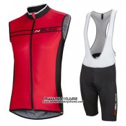 2016 Gilet Coupe-vent Nalini Noir et Rouge