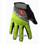 2017 Castelli Gants Doigts Longs Ciclismo Vert