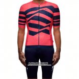 2017 Maillot Ciclismo MAAP M-Flag Pro Rouge Manches Courtes et Cuissard