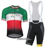 2018 Maillot Ciclismo Astana Champion Italie Manches Courtes et Cuissard