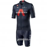 2020 Maillot Ciclismo Ineos Grenadiers Rouge Profond Bleu Manches Courtes et Cuissard(1)