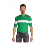 2021 Maillot Cyclisme Castelli Vert Manches Courtes et Cuissard