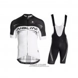 2021 Maillot Cyclisme Nalini Noir Blanc Manches Courtes et Cuissard