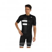 2021 Maillot Cyclisme Sportful Noir Blanc Manches Courtes et Cuissard