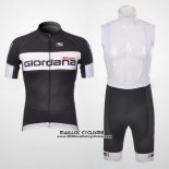 2011 Maillot Ciclismo Giordana Noir Manches Courtes et Cuissard