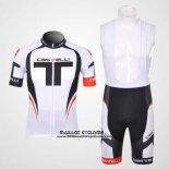 2012 Maillot Ciclismo Castelli Noir et Blanc Manches Courtes et Cuissard