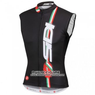 2014 Gilet Coupe-vent SIDI Noir et Rouge