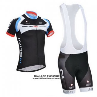 2014 Maillot Ciclismo Nalini Noir Manches Courtes et Cuissard