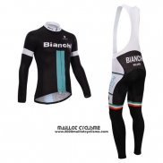 2015 Maillot Ciclismo Bardiani Ml Noir et Bleu Manches Courtes et Cuissard