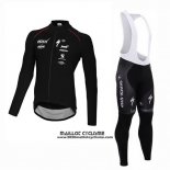 2015 Maillot Ciclismo Ettix Quick Step Noir Manches Longues et Cuissard