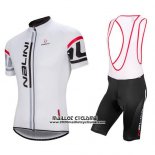 2016 Maillot Ciclismo Nalini Blanc Manches Courtes et Cuissard