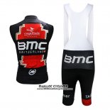 2017 Gilet Coupe-vent BMC Rouge