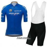 2017 Maillot Ciclismo Giro D'italie Bleu Manches Courtes et Cuissard