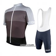 2017 Maillot Ciclismo POC Fondo Elements Marron Manches Courtes et Cuissard