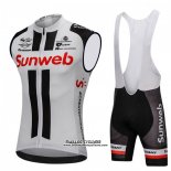 2018 Gilet Coupe-vent Sunweb Gris et Noir