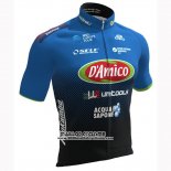 2019 Maillot Ciclismo Damico Area Noir Bleu Manches Courtes et Cuissard