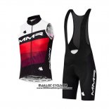 2020 Gilet Coupe-vent MMR Blanc Noir Rouge