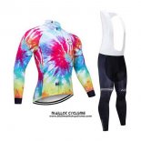 2020 Maillot Ciclismo Northwave Rouge Jaune Blanc Manches Longues et Cuissard