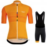 2020 Maillot Ciclismo Rapha Orange Manches Courtes et Cuissard