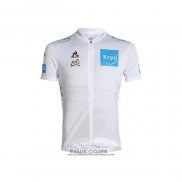 2021 Maillot Cyclisme Tour de France Blanc Manches Courtes et Cuissard