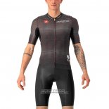 2022 Maillot Cyclisme Giro D'italie Marron Manches Courtes et Cuissard