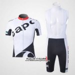 2011 Maillot Ciclismo Capo Blanc Manches Courtes et Cuissard 2011 Maillot Ciclismo Capo Blanc Manches Courtes et Cuissard