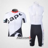 2011 Maillot Ciclismo Capo Blanc Manches Courtes et Cuissard