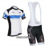 2014 Maillot Ciclismo Nalini Noir et Blanc Manches Courtes et Cuissard