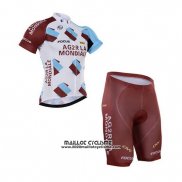 2016 Maillot Ciclismo Ag2r La Mondiale Marron Manches Courtes et Cuissard