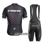 2016 Maillot Ciclismo Trek Bontrager Noir Manches Courtes et Cuissard