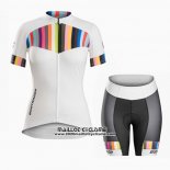 2016 Maillot Ciclismo Trek Orange et Blanc Manches Courtes et Cuissard