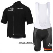 2017 Maillot Ciclismo Lotto Soudal Noir Manches Courtes et Cuissard