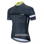 2020 Maillot Ciclismo Northwave Gris Noir Blanc Manches Courtes et Cuissard