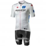 2020 Maillot Cyclisme Giro d'Italia Blanc Manches Courtes et Cuissard